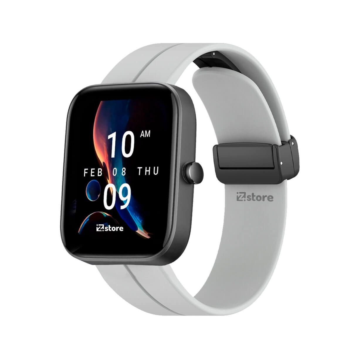 GENERICO - Correa Para Amazfit Bip 3Bip 3 Pro Broche Magnético Gris Claro