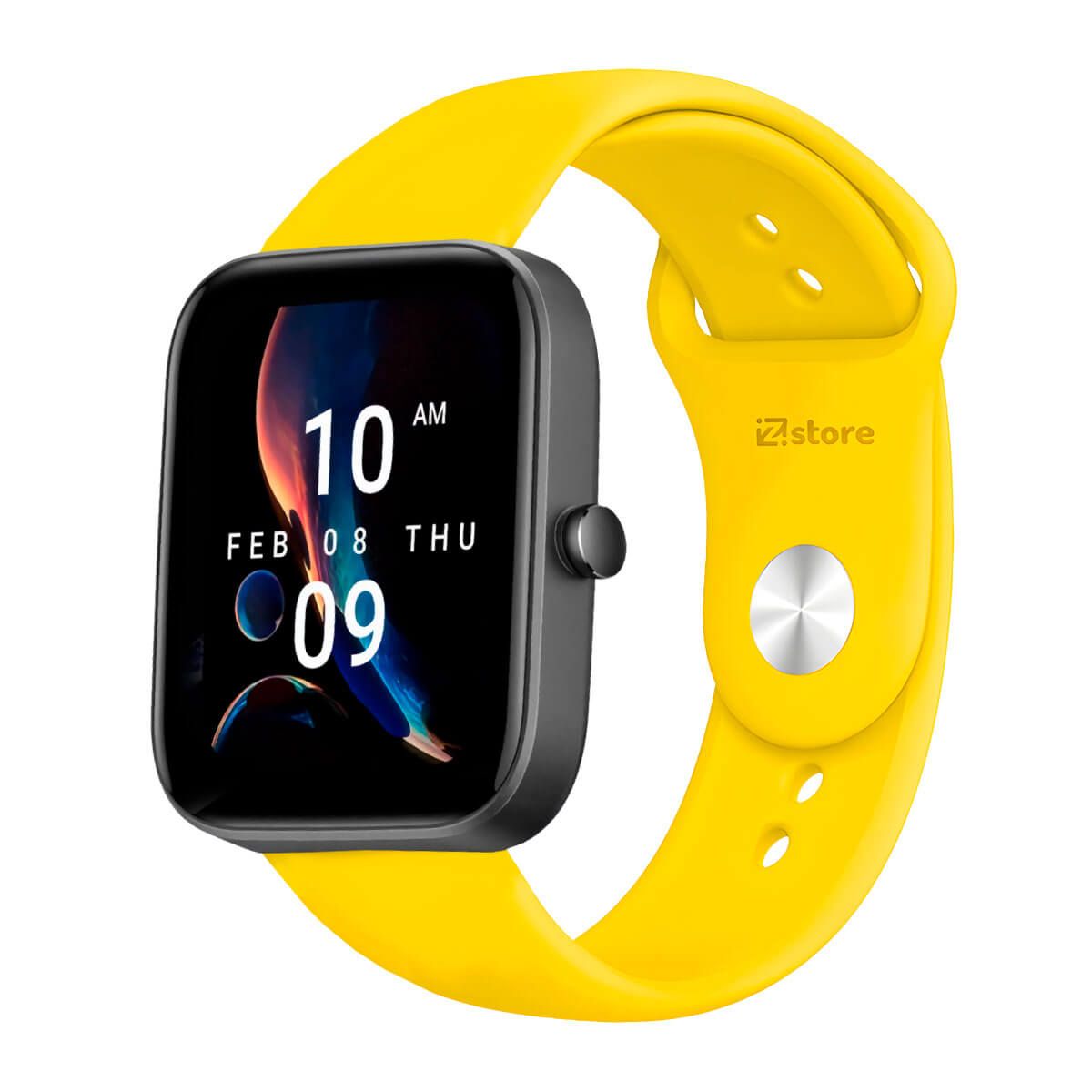 GENERICO - Correa Para Amazfit Bip 3Bip 3 Pro  Amarillo