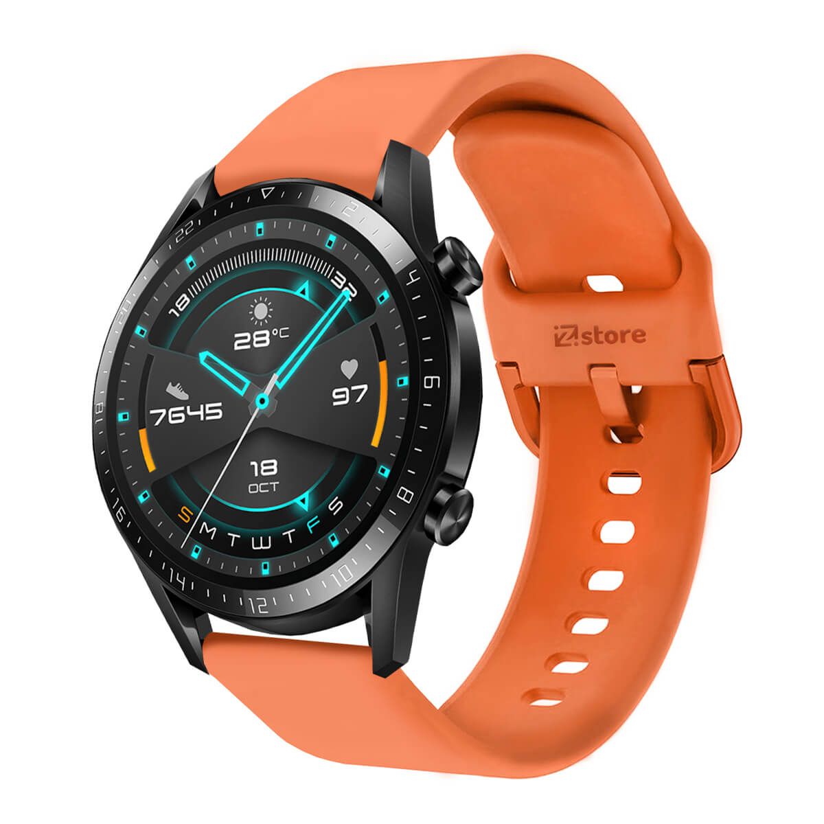 GENERICO - Correa Para Huawei GT2  Naranja