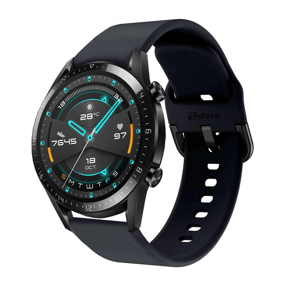 GENERICO - Correa Para Huawei GT2  Negro