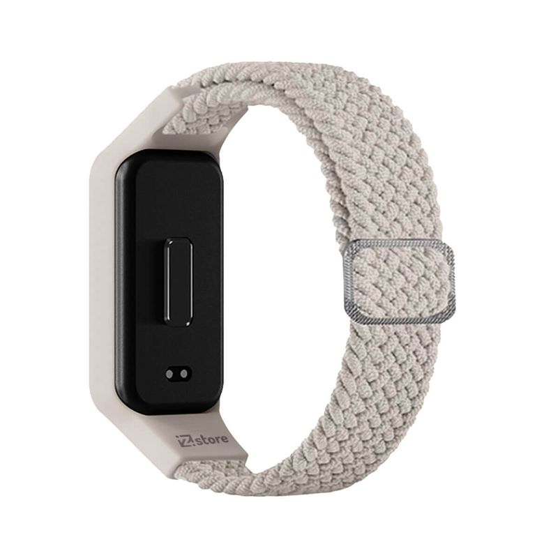GENERICO - Correa de Nylon Para Xiaomi Mi Band 8 Active Crema