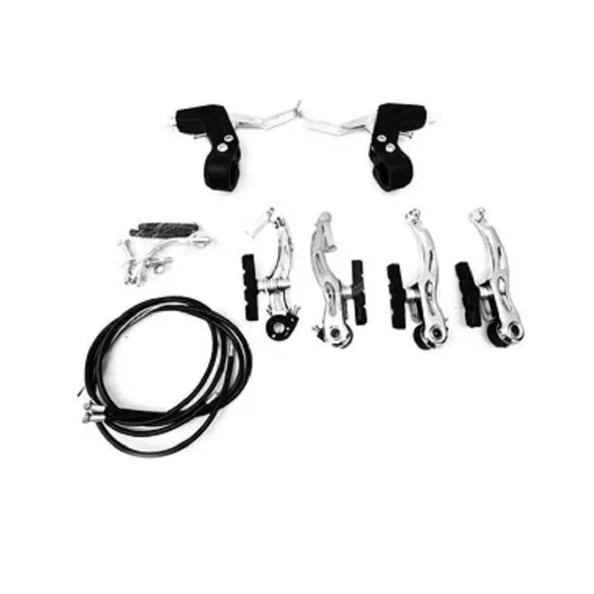 GENERICO - KIT COMPLETO DE FRENOS V-BRAKE PARA BICICLETA