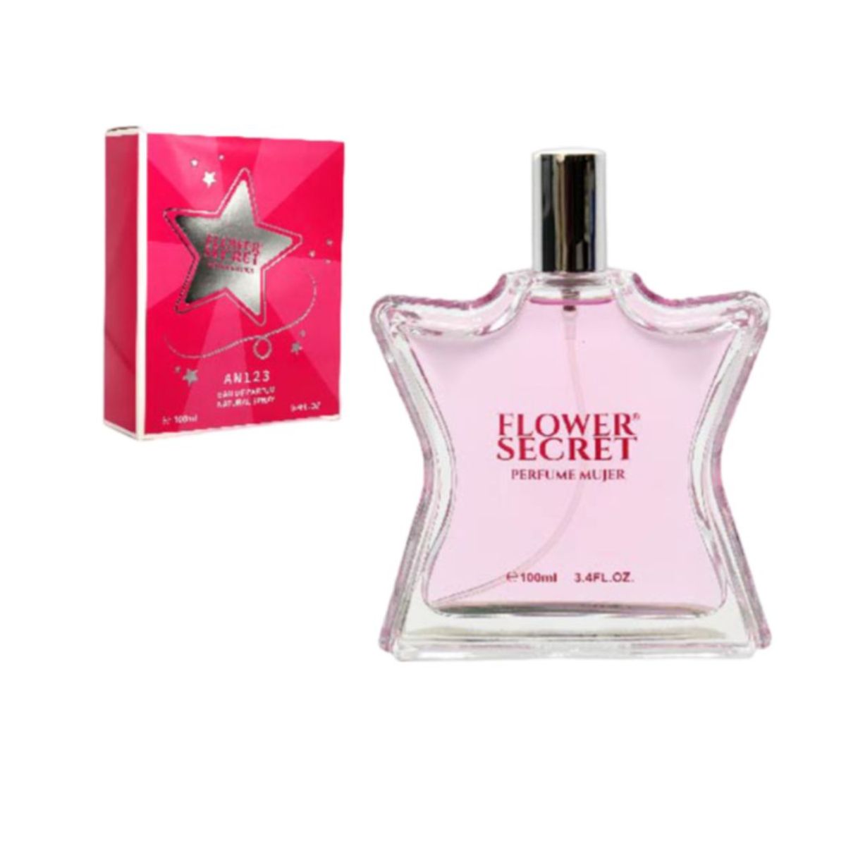 FLOWER SECRET - Perfume en forma de  estrella para mujer