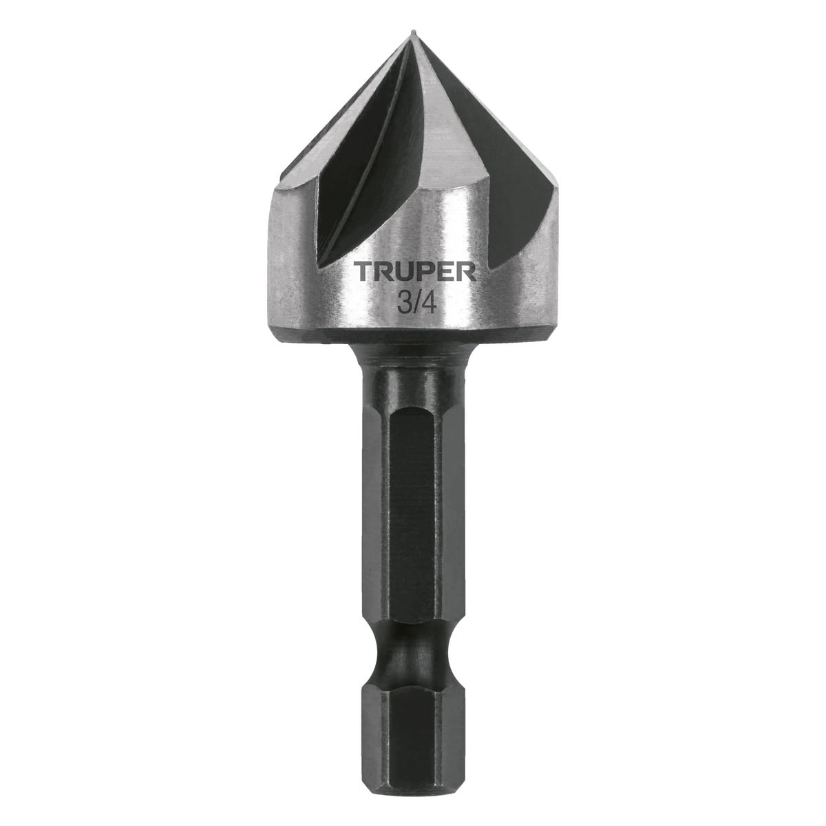 TRUPER - Broca 3/4" Avellanadora para Fierro Metal HSS 102382 Truper
