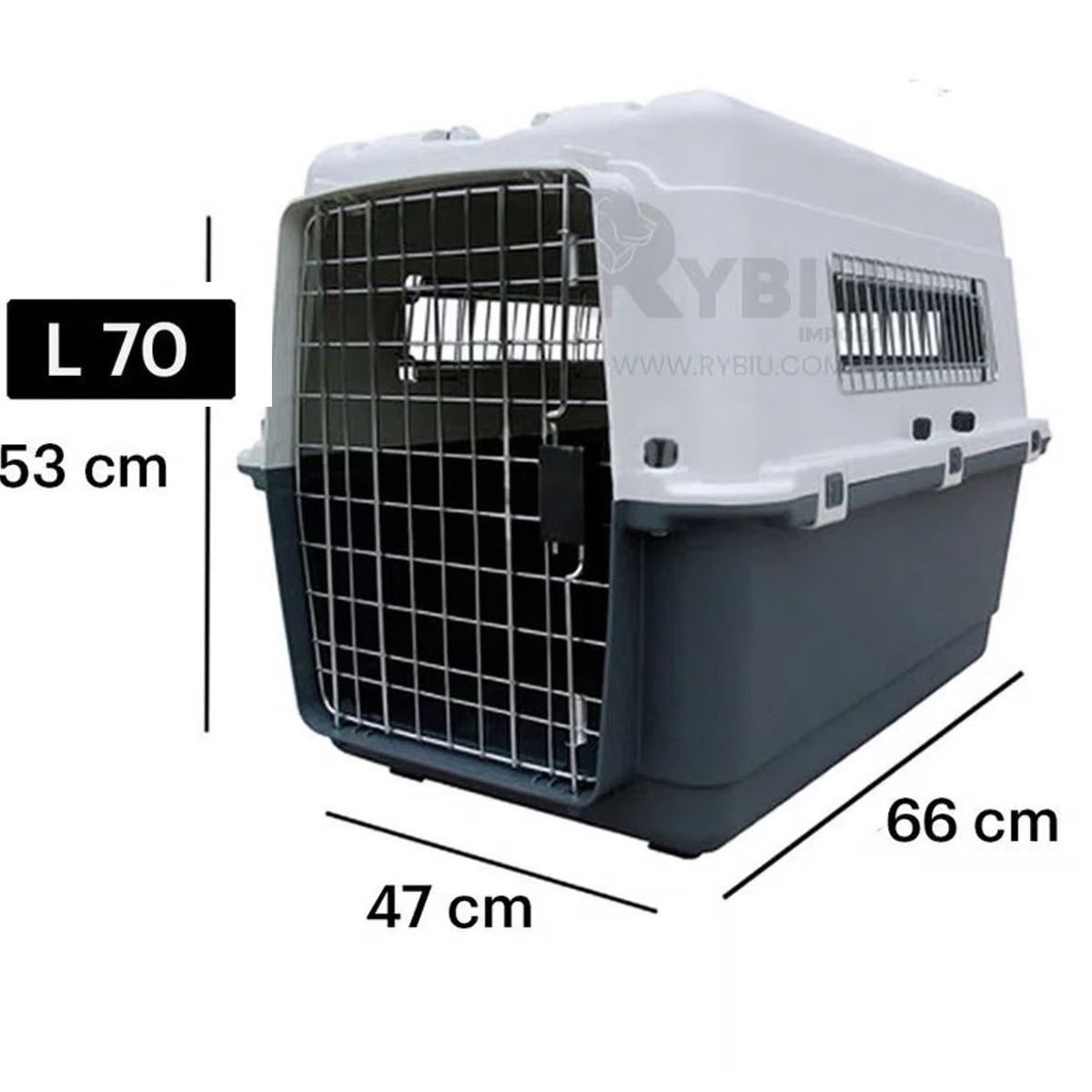 GENERICO - Kennel L70 Transportador para Mascotas Jaula