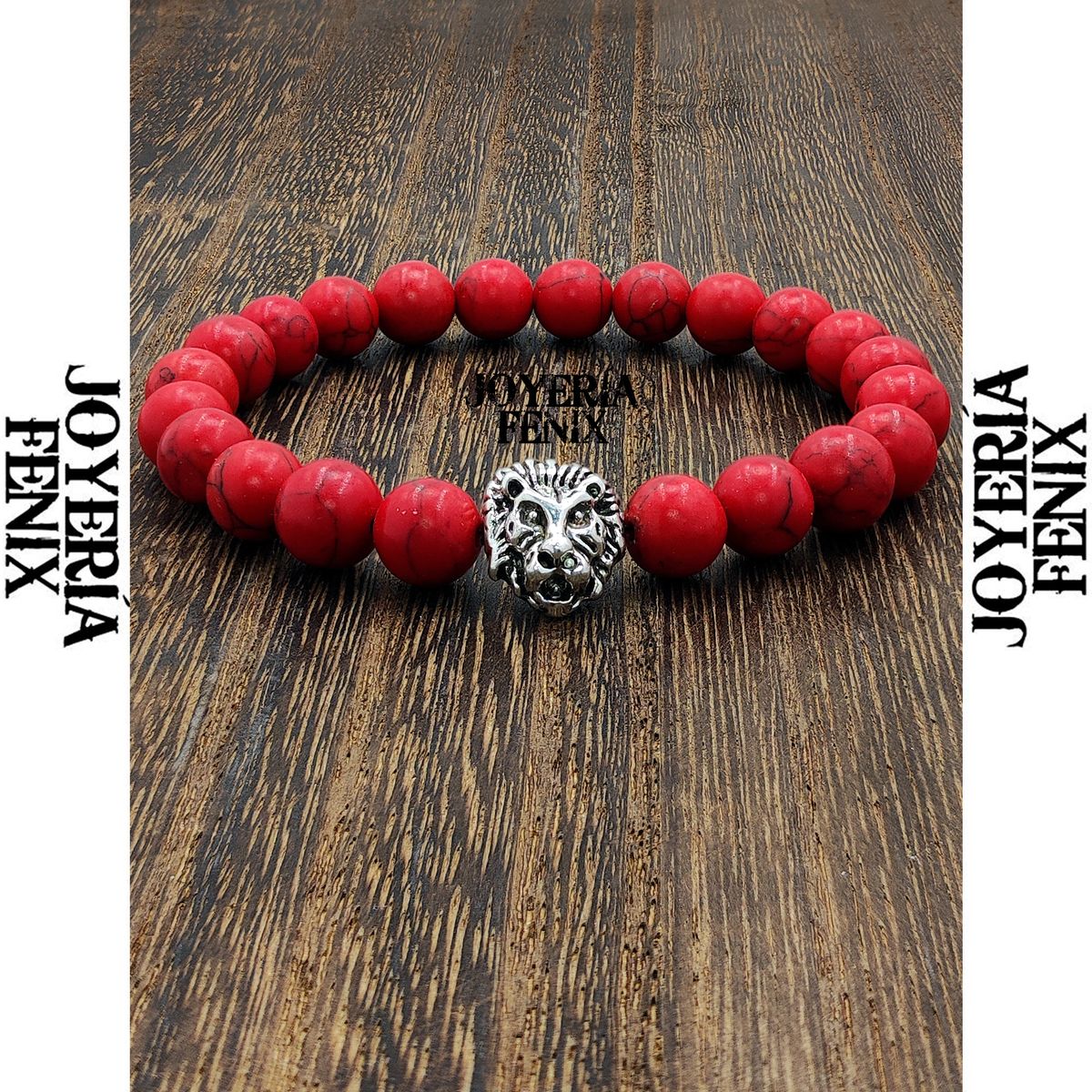 JOYERIA FENIX - Pulsera Piedra Natural León - Joyería Fenix