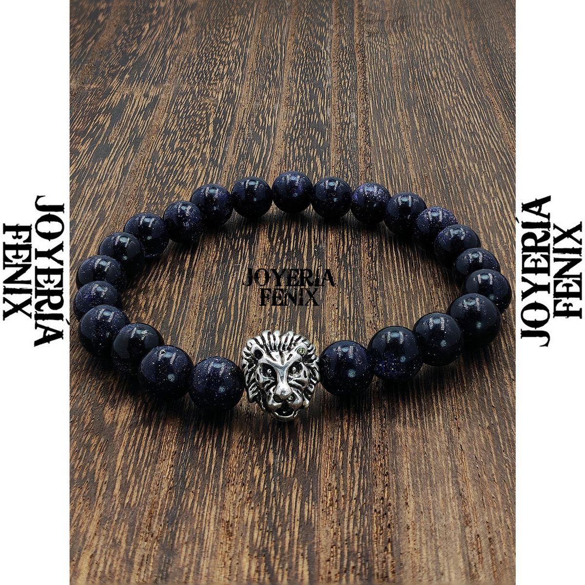 JOYERIA FENIX - Pulsera Piedra Natural León - Joyería Fenix