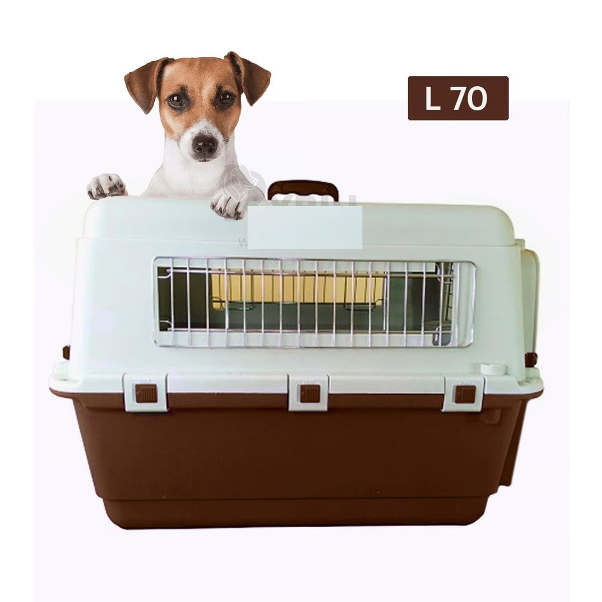 GENERICO - Perreras Canina Para Viajar L70Marron