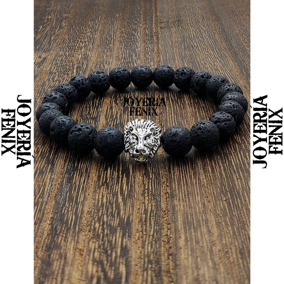 JOYERIA FENIX - Pulsera Piedra Natural León - Joyería Fenix