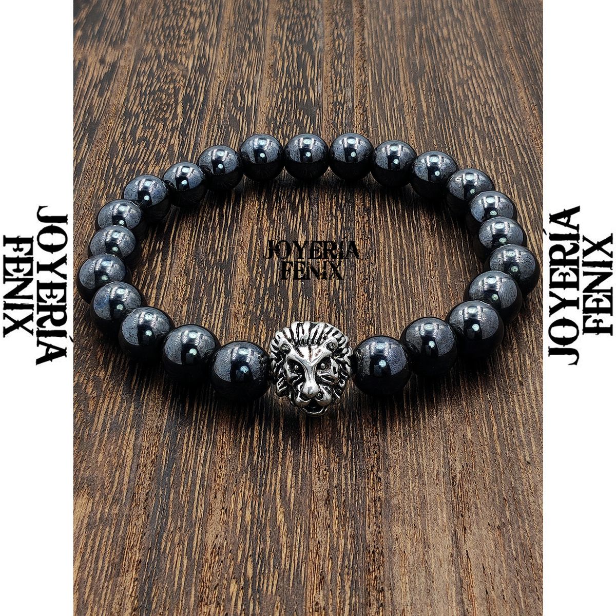 JOYERIA FENIX - Pulsera Piedra Natural León - Joyería Fenix