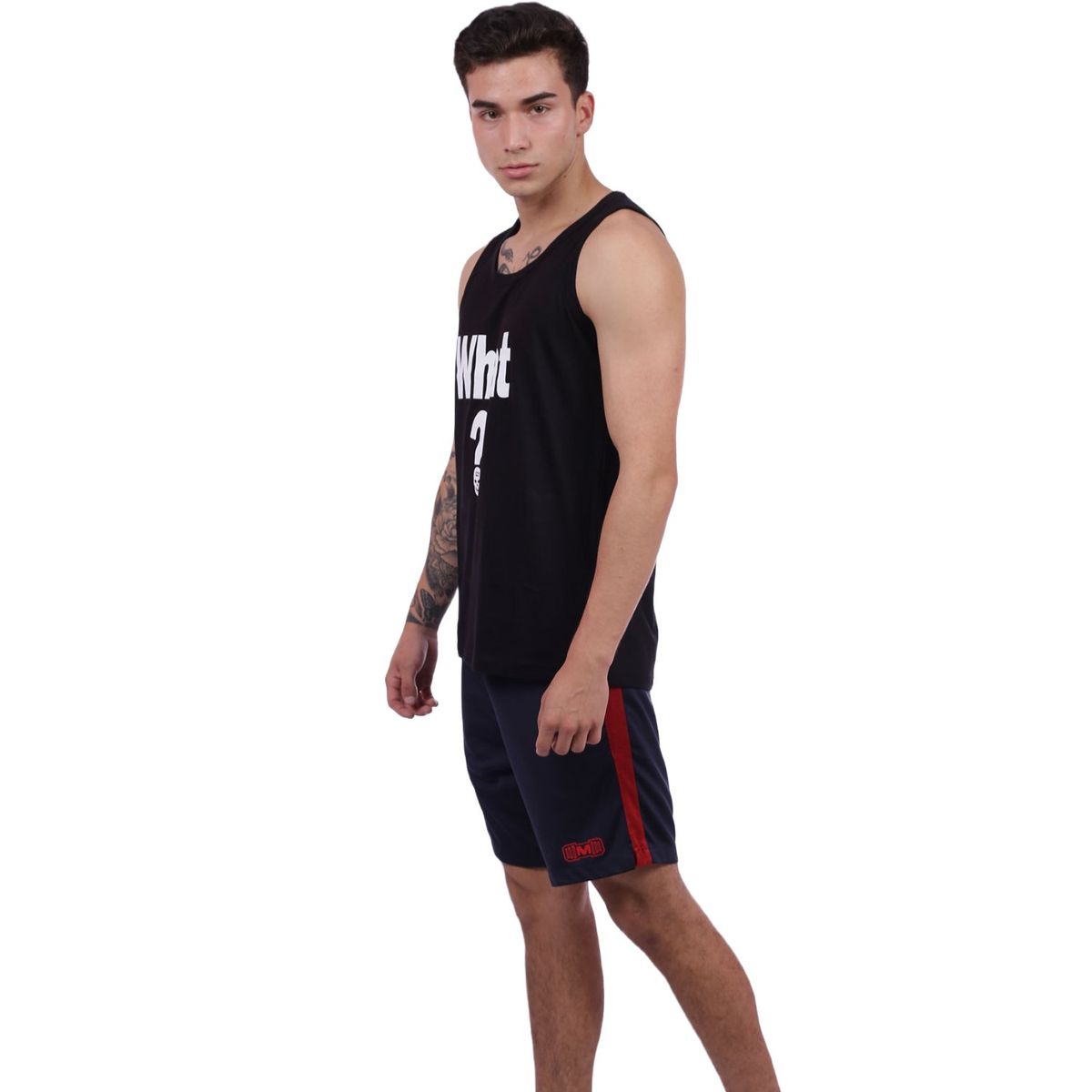 M MUSCLE MUSEUM - Bividi Deportivo Color Negro What para Hombre