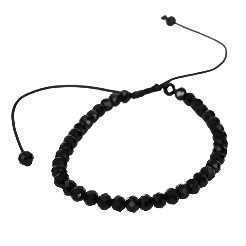 GENERICO - Pack x2  Pulsera de hilo con piedra Murano artesanal