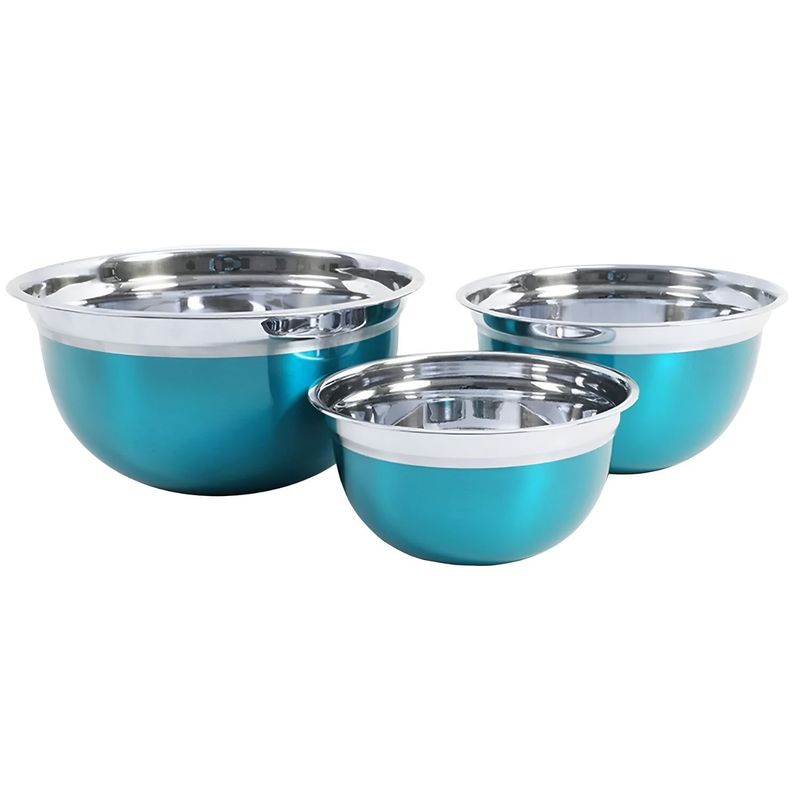 OSTER - Juego de 3 Bowls Rosamond Turquesa Oster