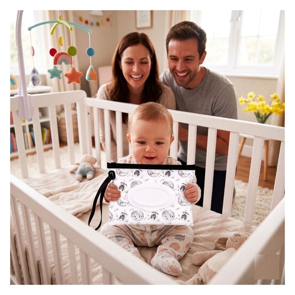 GENERICO - Mini Porta Pañitos Humedos Sueña Bebe