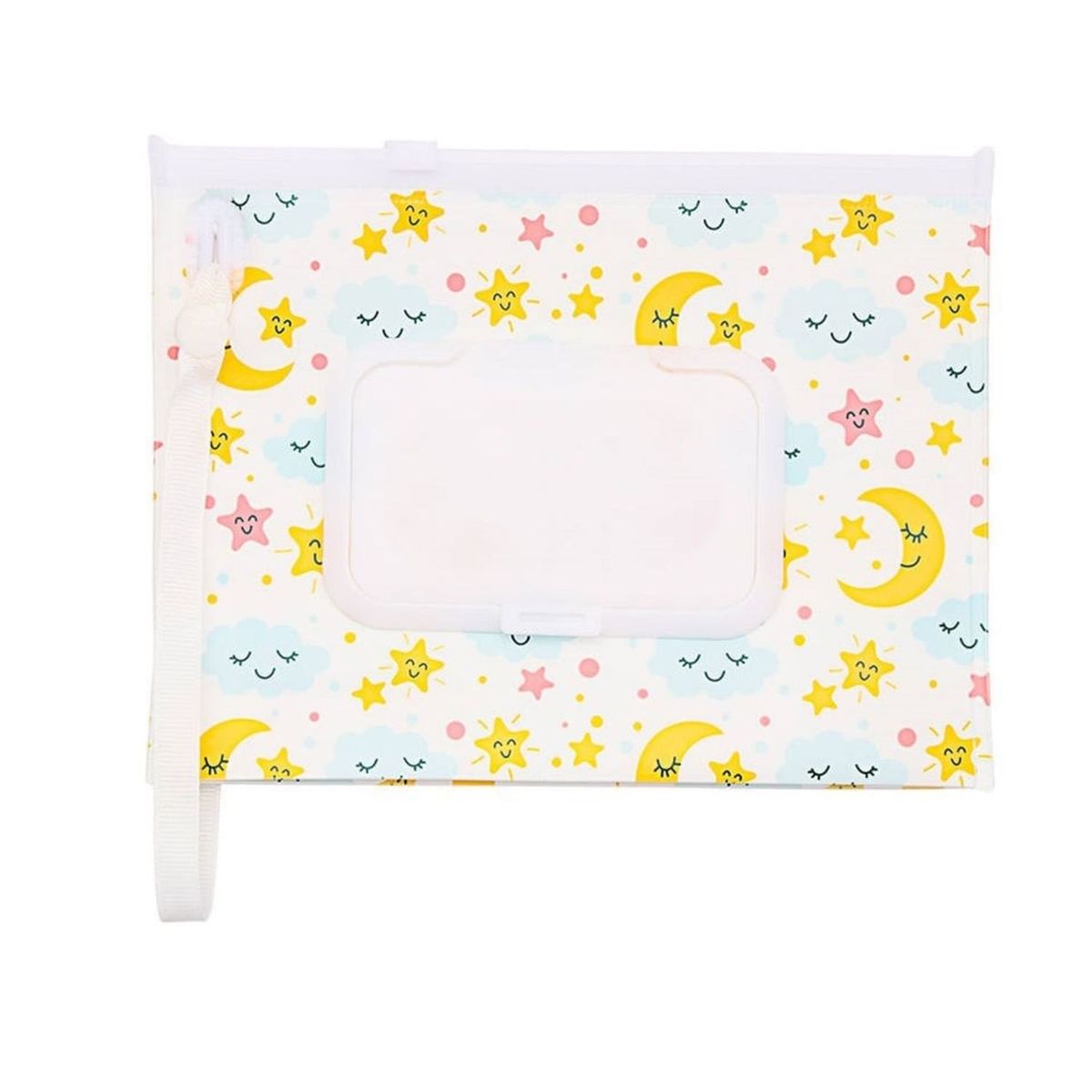 GENERICO - Mini Porta Pañitos Humedos Luna Bebe