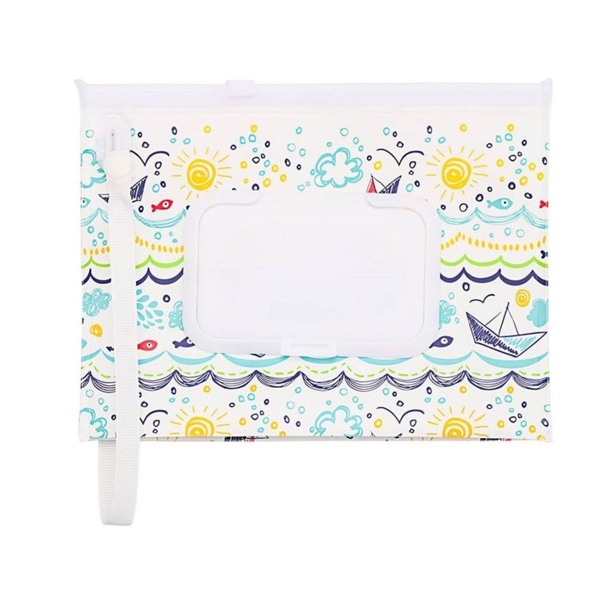 GENERICO - Mini Porta Pañitos Humedos Barco Bebe