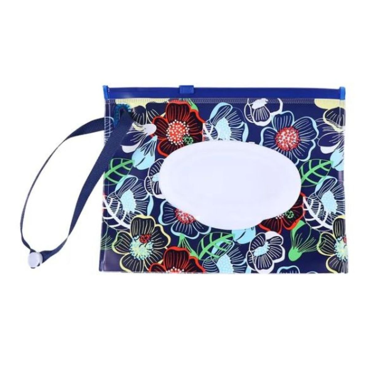 GENERICO - Mini Porta Pañitos Humedos Flores Bebe