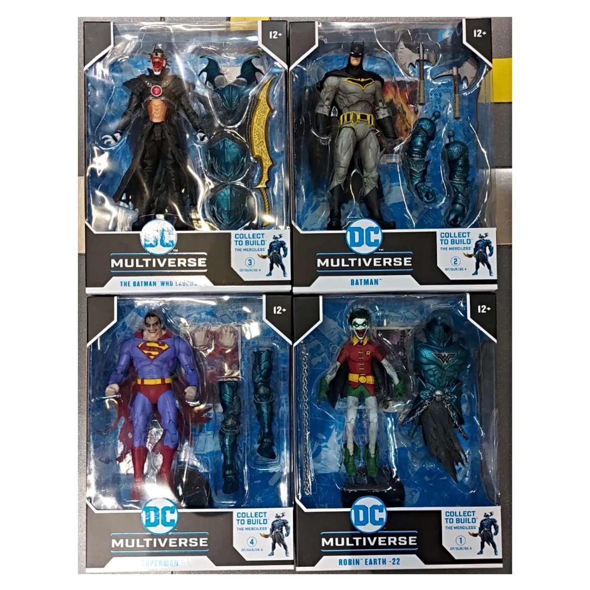 MCFARLANE - Dark Multiverse DC Multiverse The Merciless Set Mcfarlane