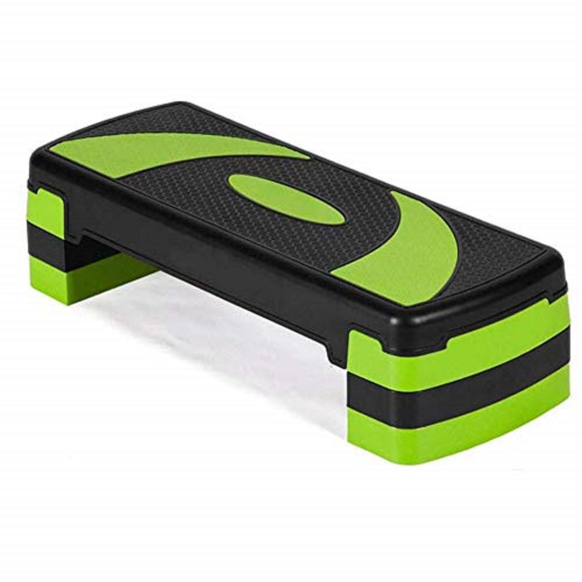 GENERICO - Step deportivo Aerobicos Grande Regulable 3 Niveles Verde