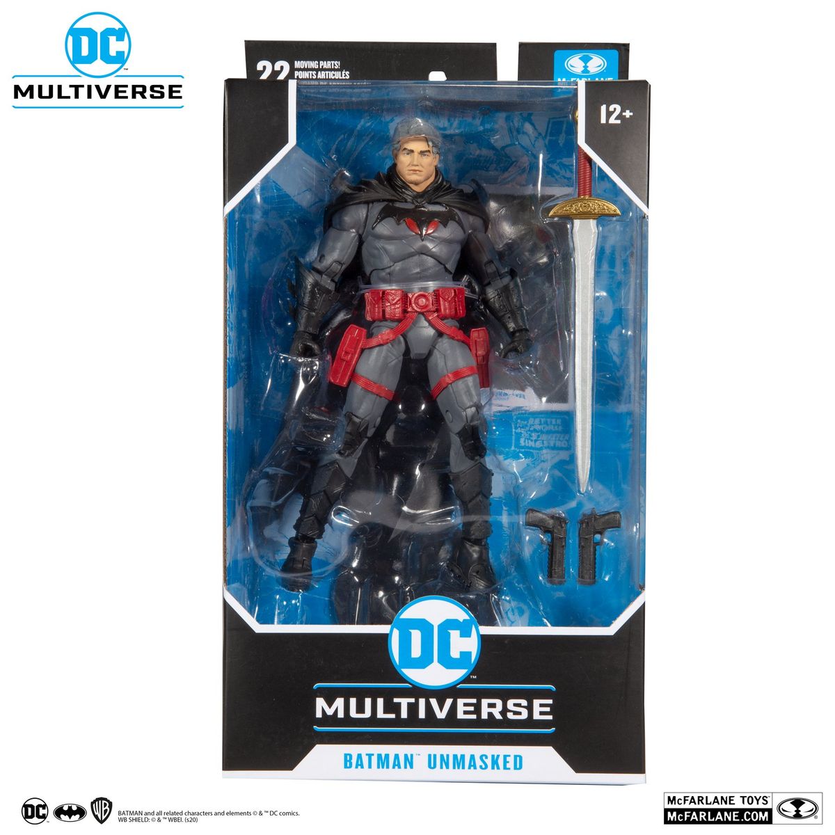 MCFARLANE - Flashpoint Thomas Wayne Batman Unmasked Mcfarlane
