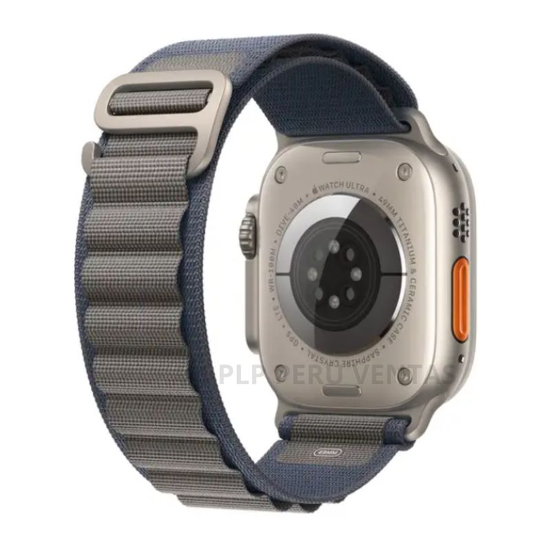 GENERICO - Correa Alpine Loop Apple Watch y Smartwatch 42-44-45-49mm Grz