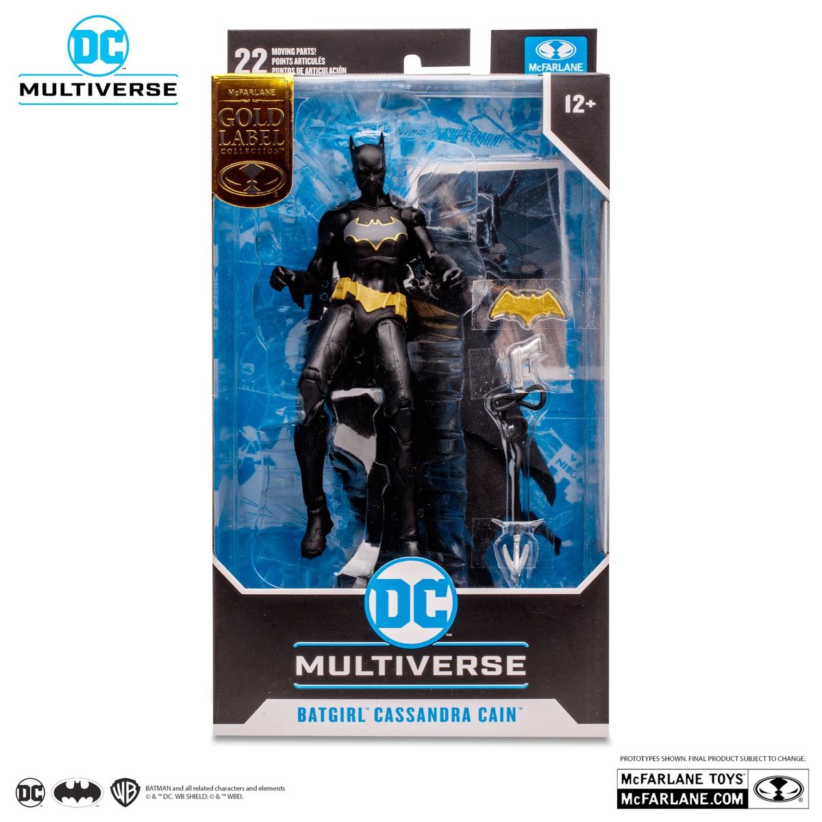 MCFARLANE - Batgirl Cassandra Cain Gold Label  Mcfarlane