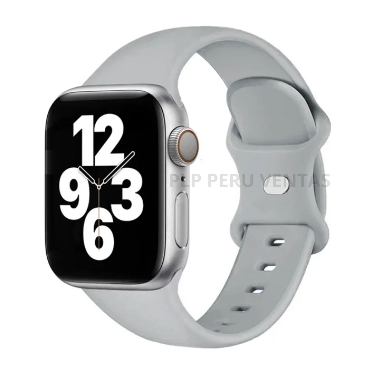 GENERICO - Correa Goma Apple Watch y Smartwatch 42-44-45-49mm Griz