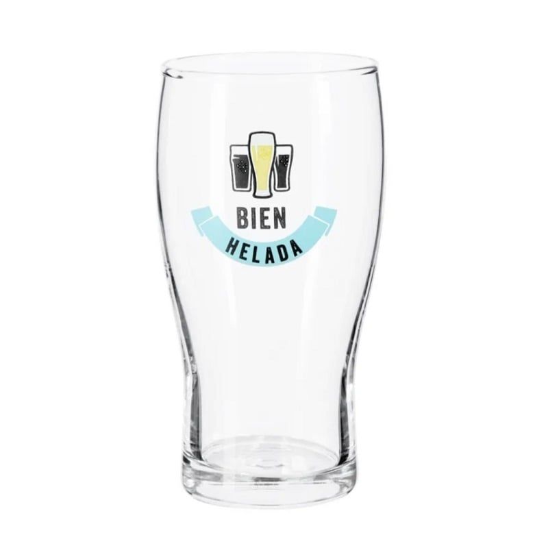 GENERICO - TWO- PACK VASOS PARA CERVEZA CON ESTAMPADO