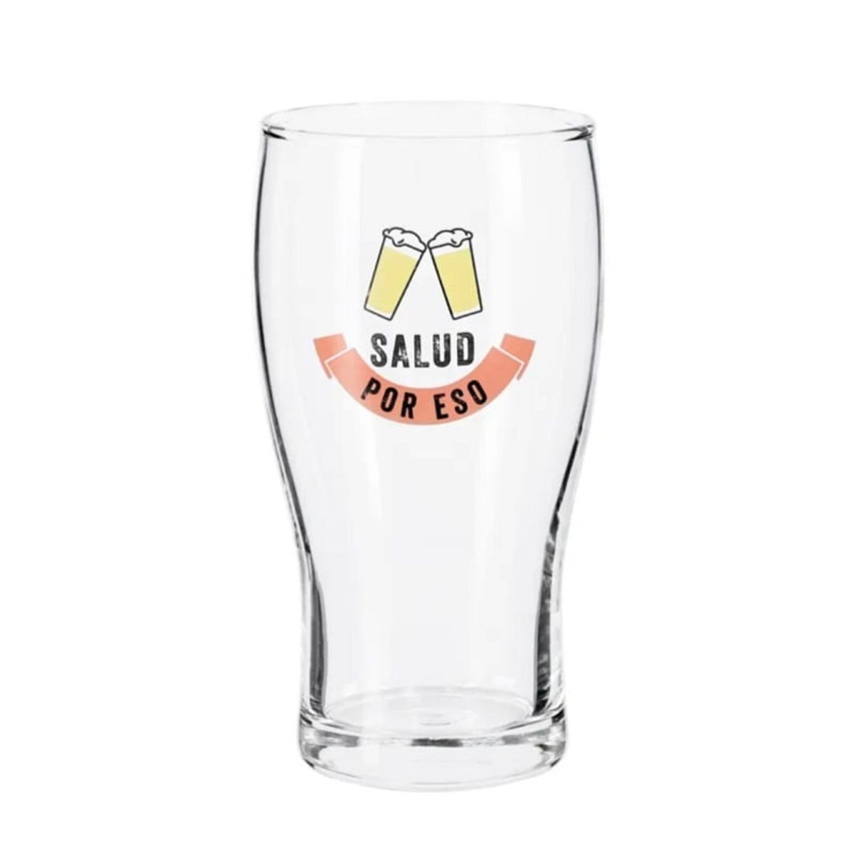 GENERICO - TWO- PACK VASOS PARA CERVEZA CON ESTAMPADO