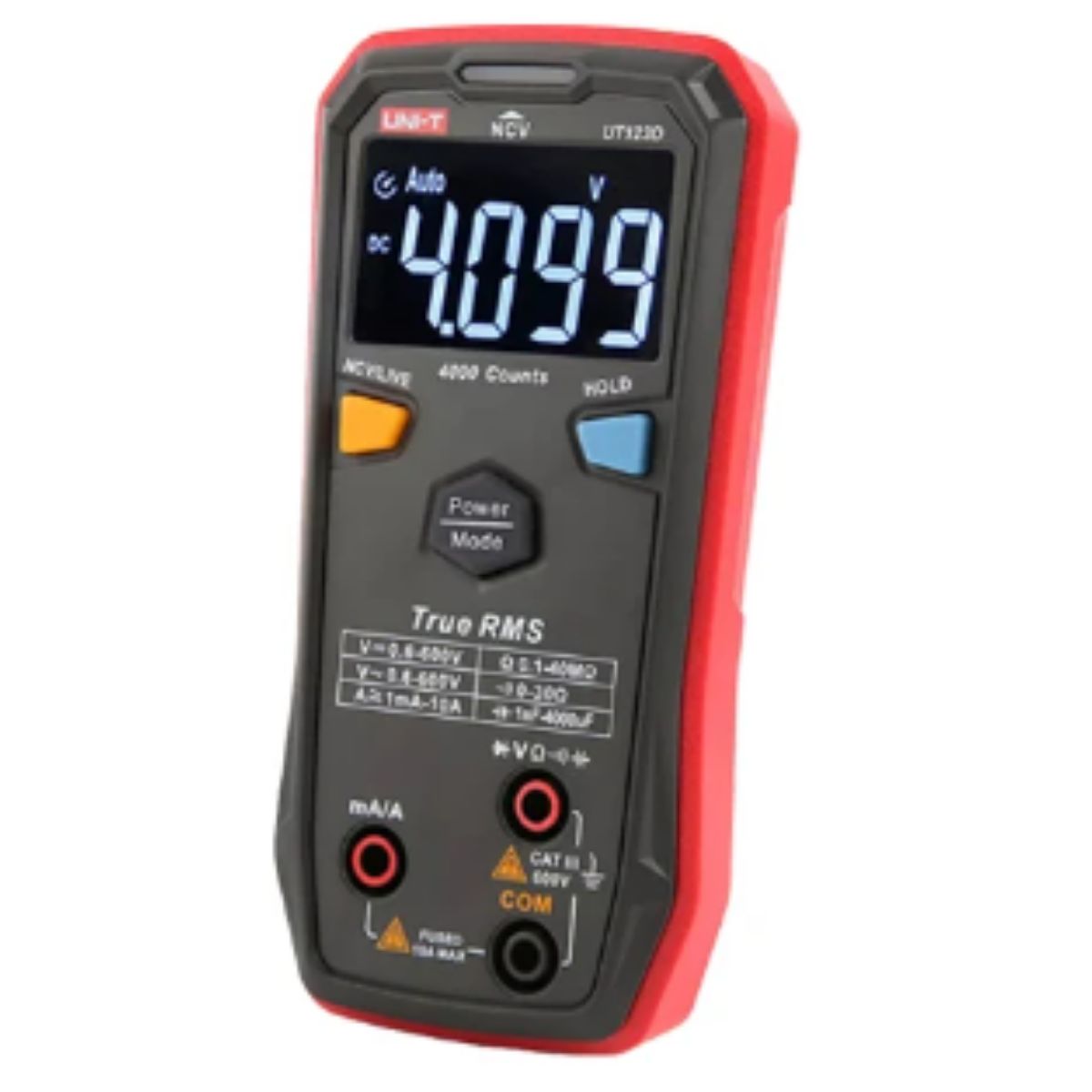  - Multímetro Digital UNI-T UT123D Voltaje Corriente Resistencia