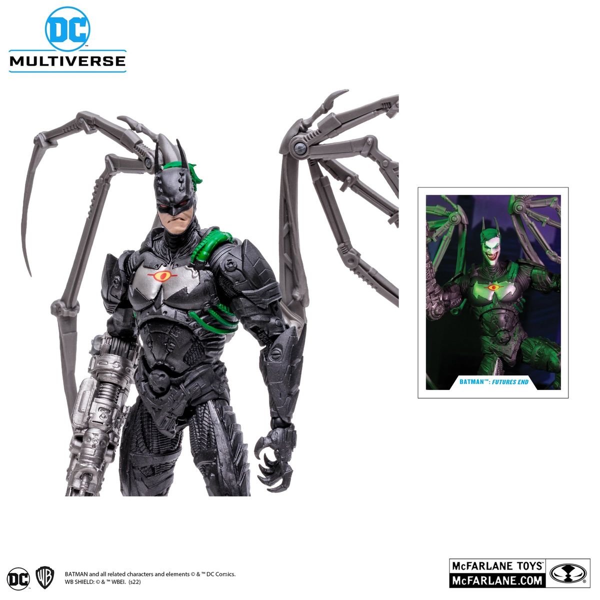 MCFARLANE - Batman Futures End Build-A-Figure Wave Featuring JokerBot