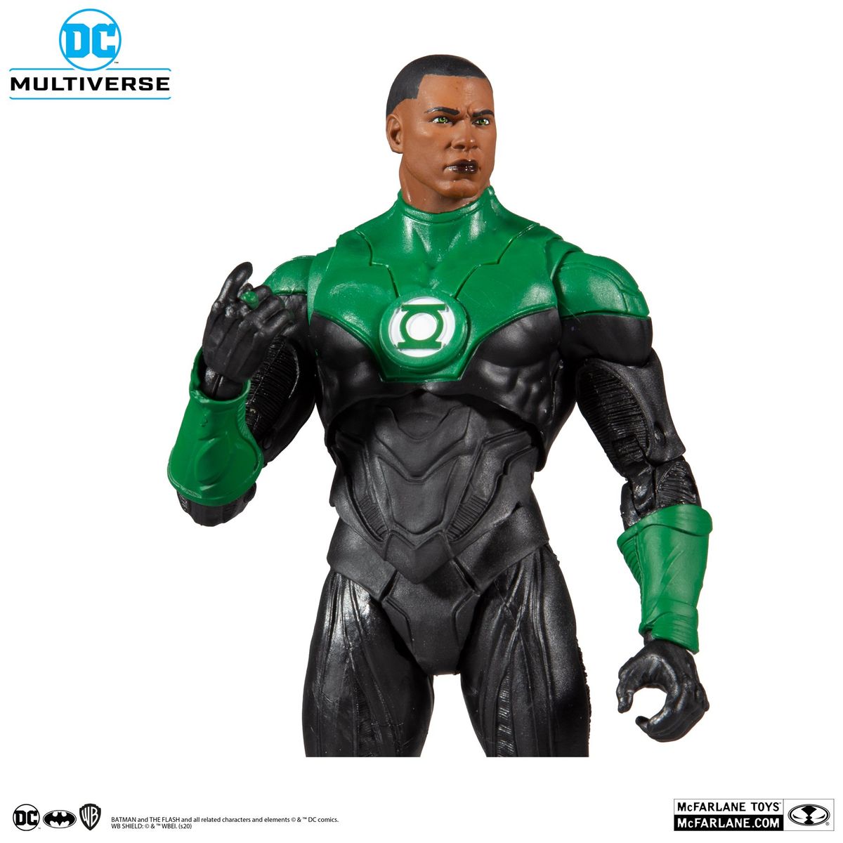 MCFARLANE - Linterna Rebirth DC Green Lantern John Stewart Mcfarlane