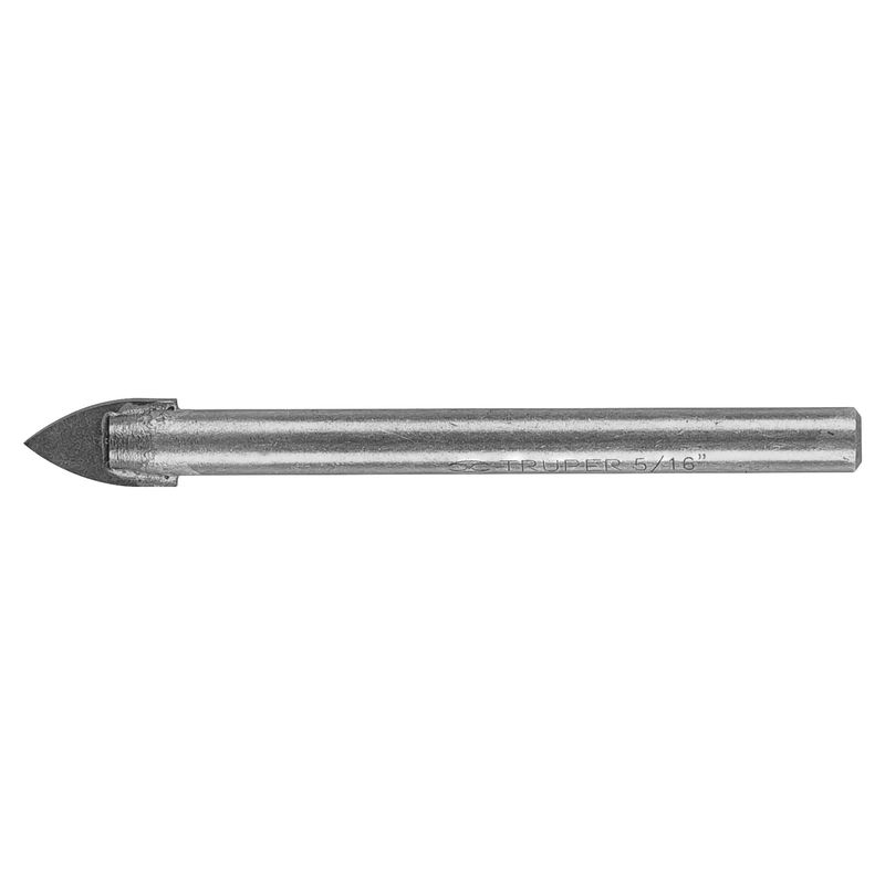 TRUPER - Broca 5/16" para Vidrio y Mayolica 11703 Truper
