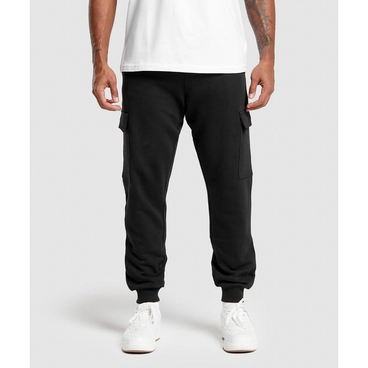 GENERICO - JOGGER CARGO OVERSIZE HOMBRE - JOGGER HOMBRE - BUZO DEPORTIVO HOMBRE