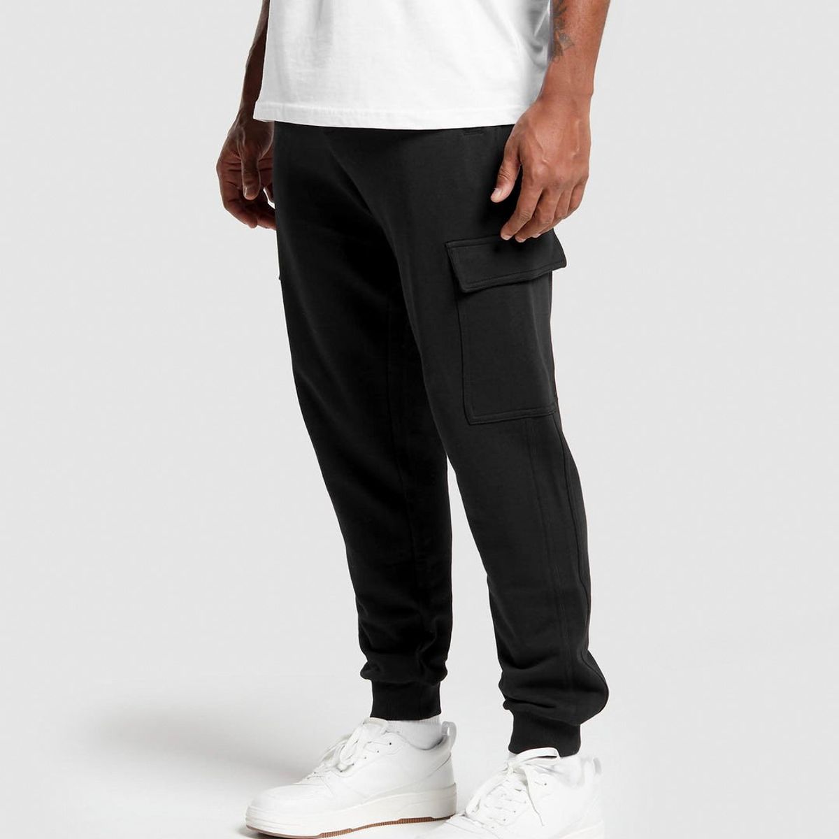 GENERICO - JOGGER CARGO OVERSIZE HOMBRE - JOGGER HOMBRE - BUZO DEPORTIVO HOMBRE