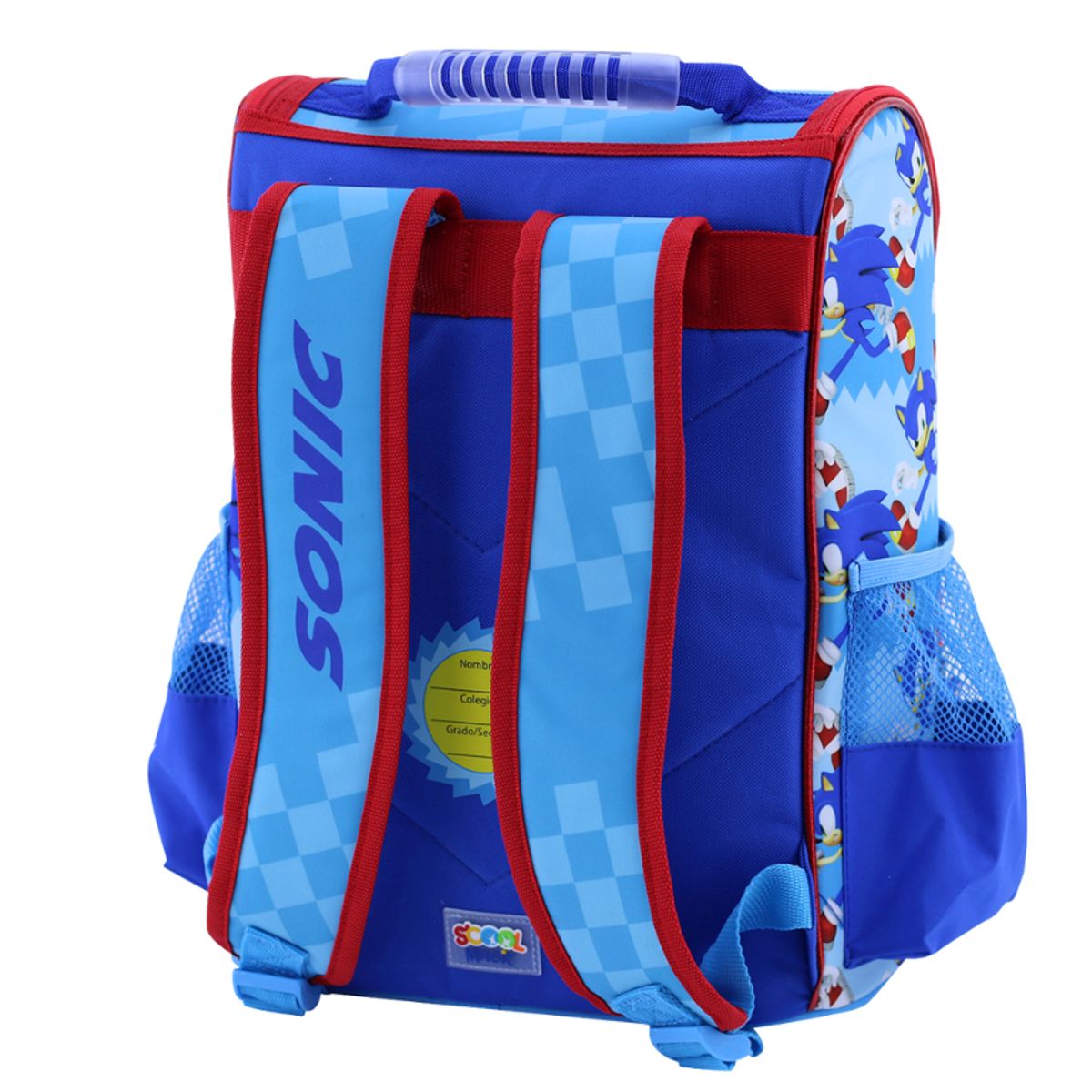SCOOL - SET MOCHILA PICK SCOOL MAGIC PILLOW SONIC
