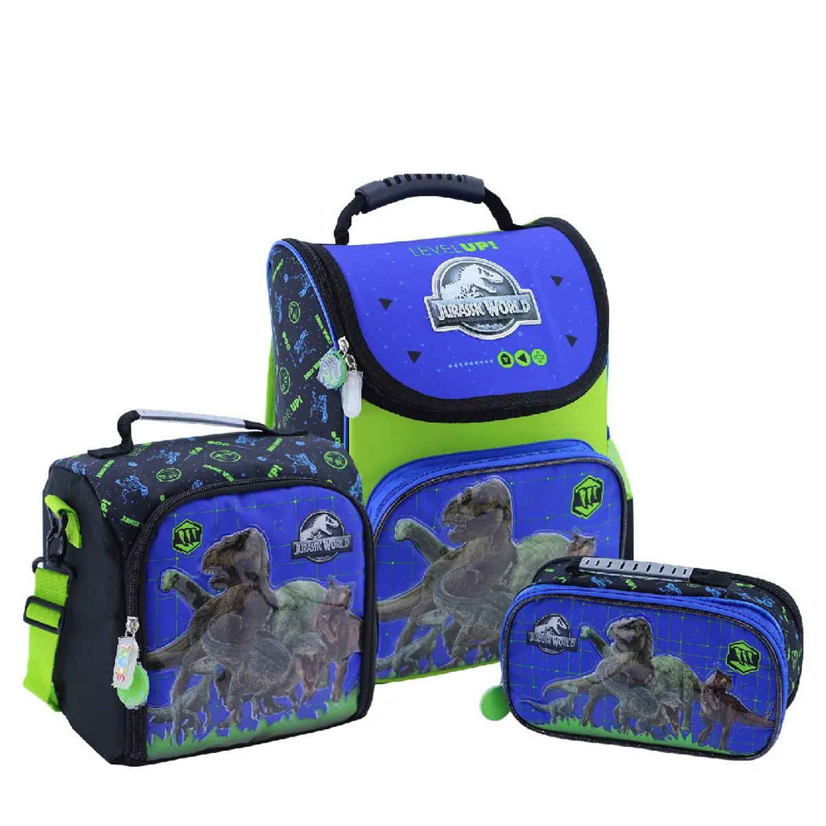 SCOOL - SET MOCHILA PICK SCOOL JURASSIC WORLD