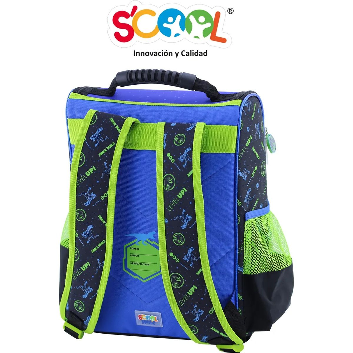 SCOOL - SET MOCHILA PICK SCOOL JURASSIC WORLD