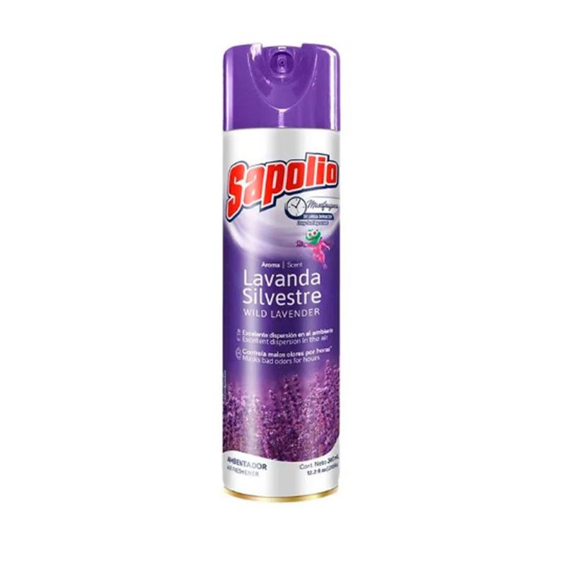 SAPOLIO - Ambientador Lavanda Silvestre 360 ml Sapolio