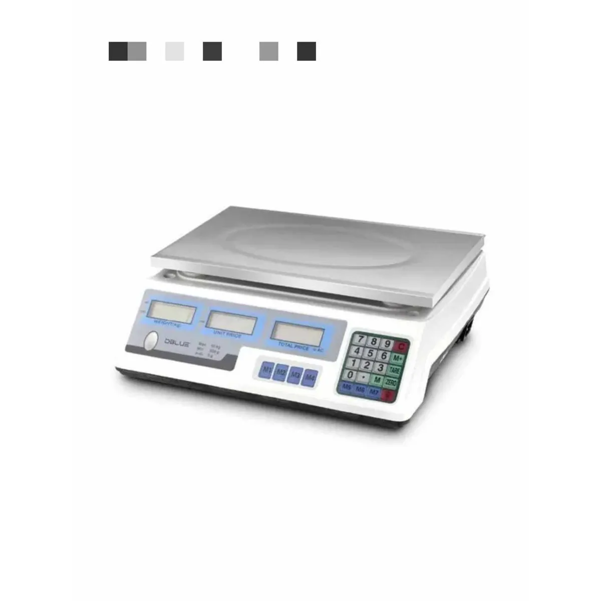 GENERICO - Balanza Comercial Electronica Digital de 40kg Bascula Bodega Negocio