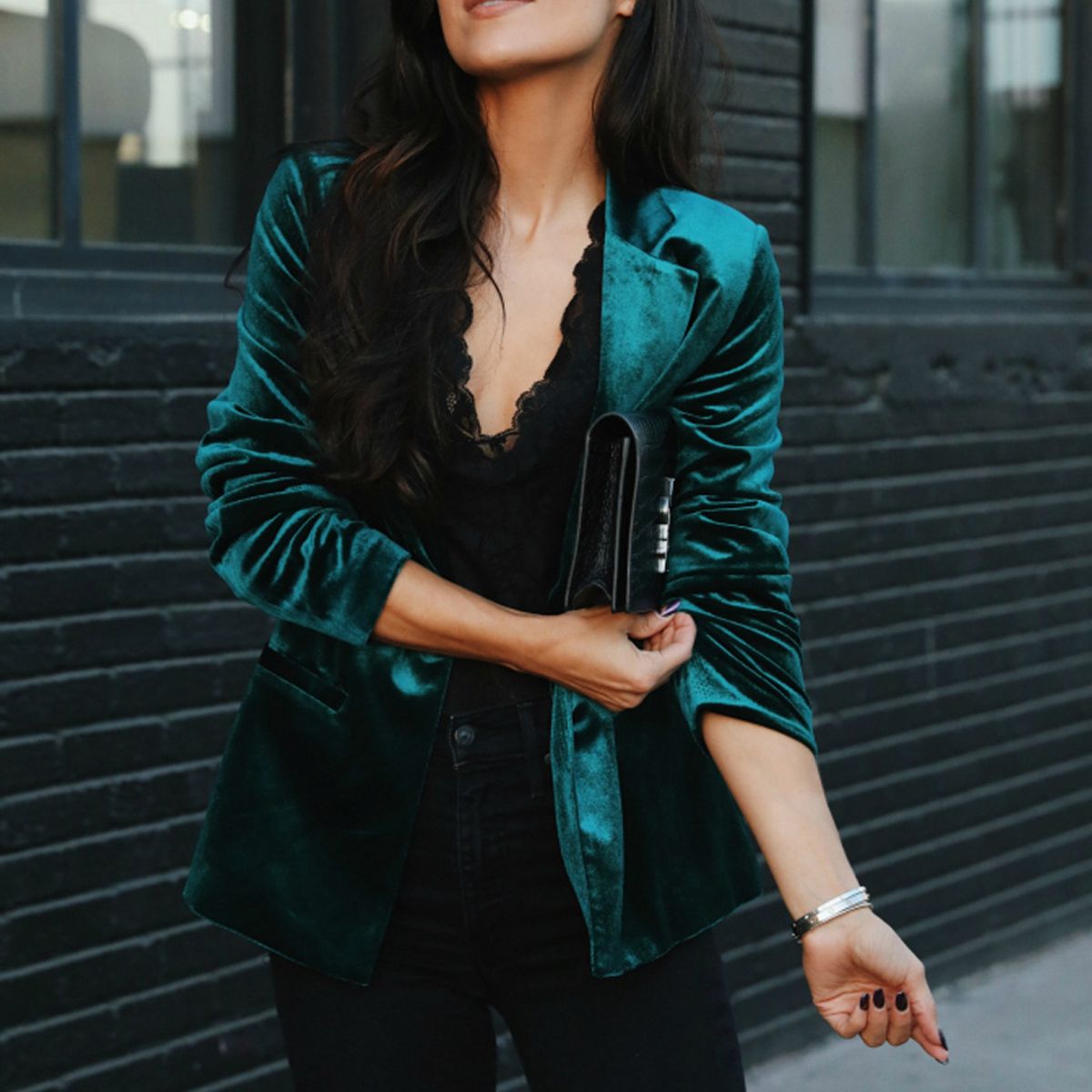 BLWOENS - Chaqueta de para mujeres MC20012-Verde