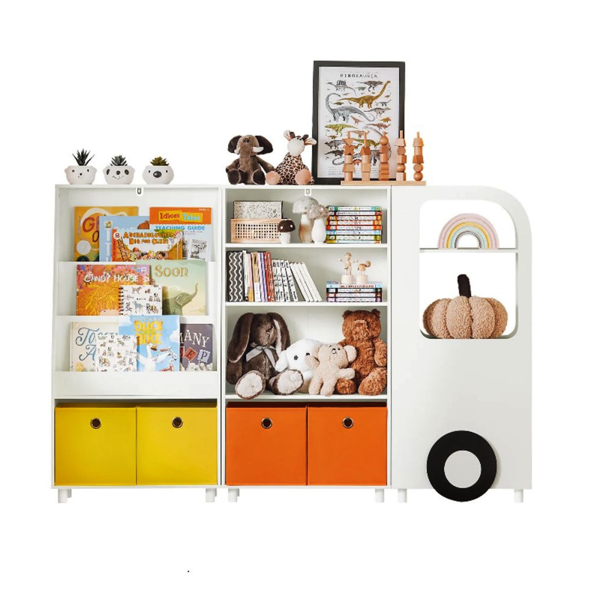 DIBA MUEBLES - Set de 3 Libreros Darla DIBA Muebles