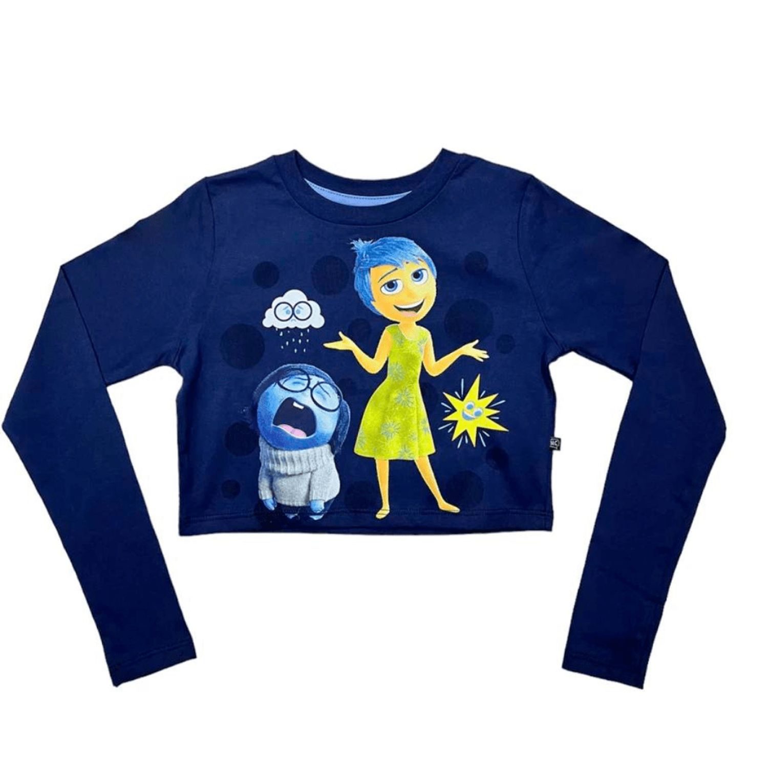 Polo Manga Larga Alegría y Tristeza Intensamente PIXAR