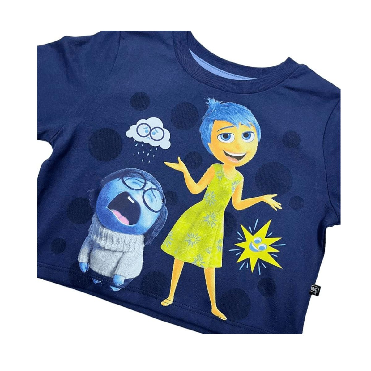 PIXAR - Polo Manga Larga Alegría y Tristeza Intensamente 2