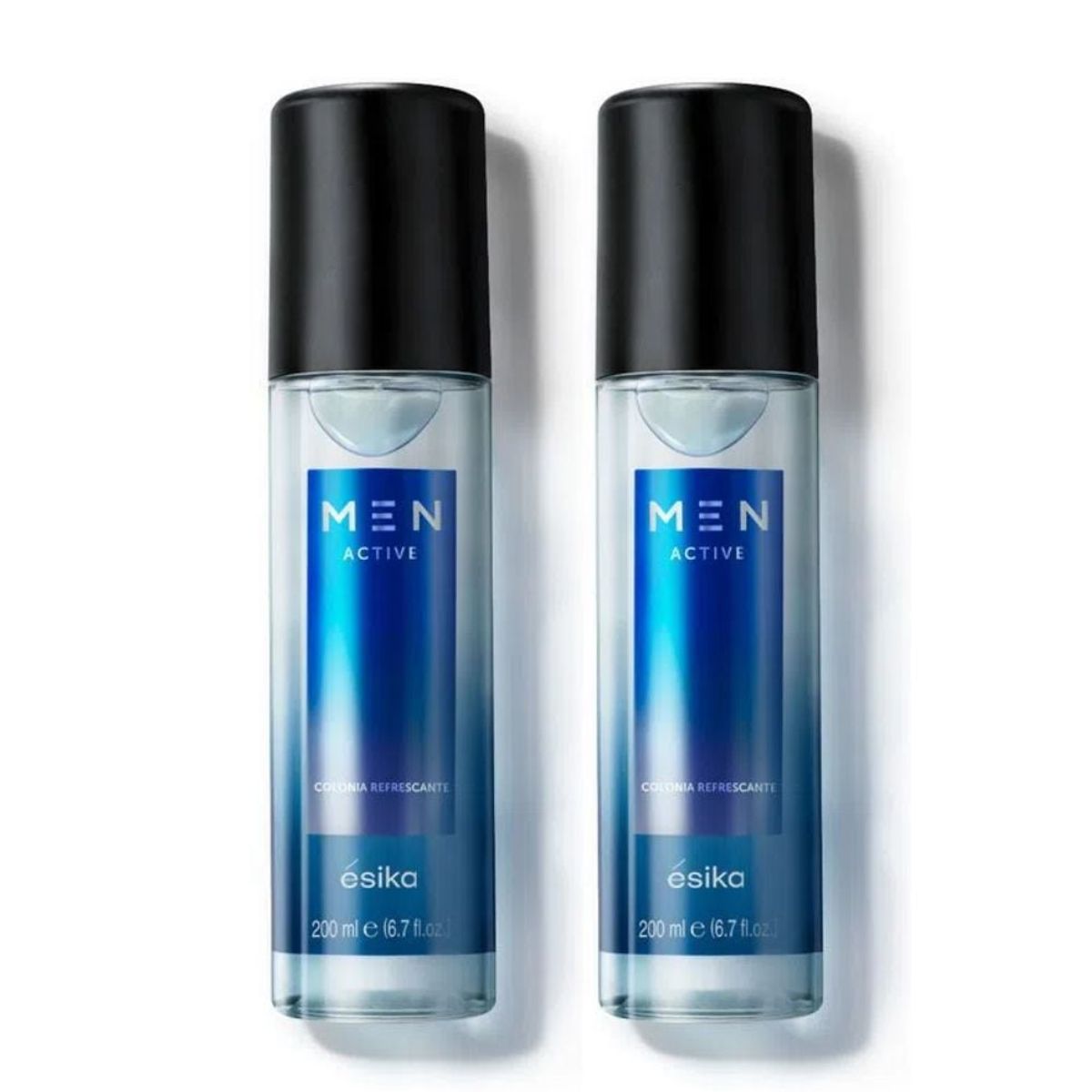 ESIKA - Pack x2 Men Active Colonia Refrescante 200 ml