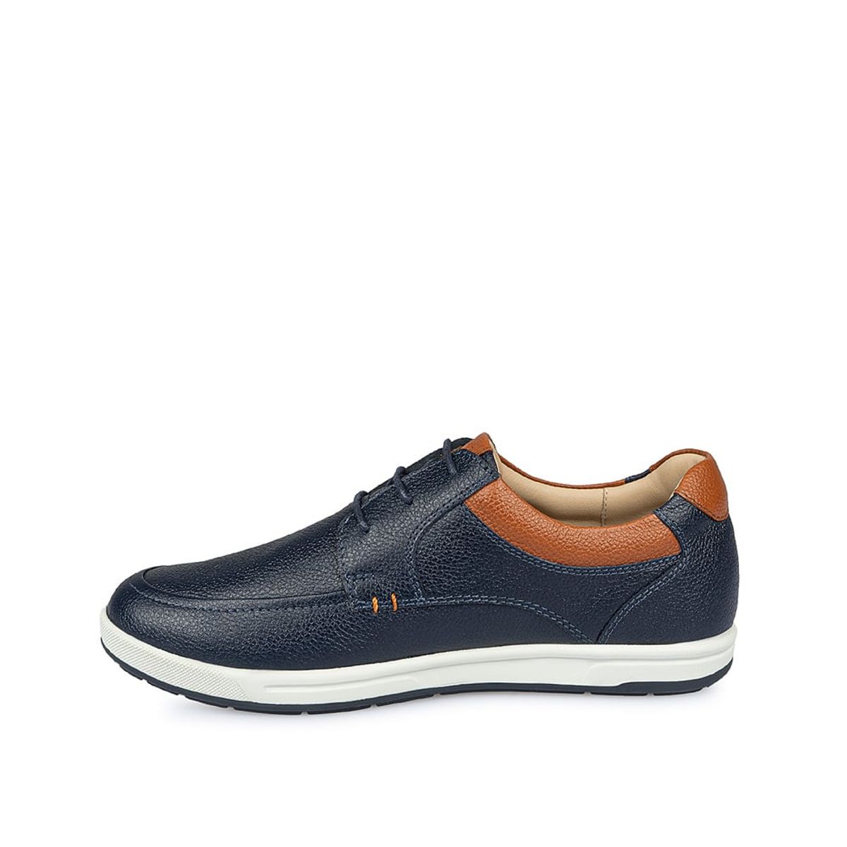 RABBIT - Zapato Derby Casual ANGEL-091 T Azul Rabbit Cuero