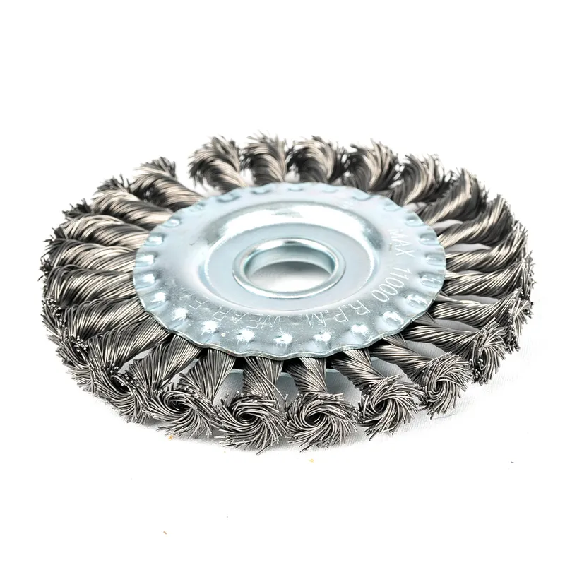 MAKUTE - Cepillo Circular Trenzado 5in  125mm - Caja - Makute