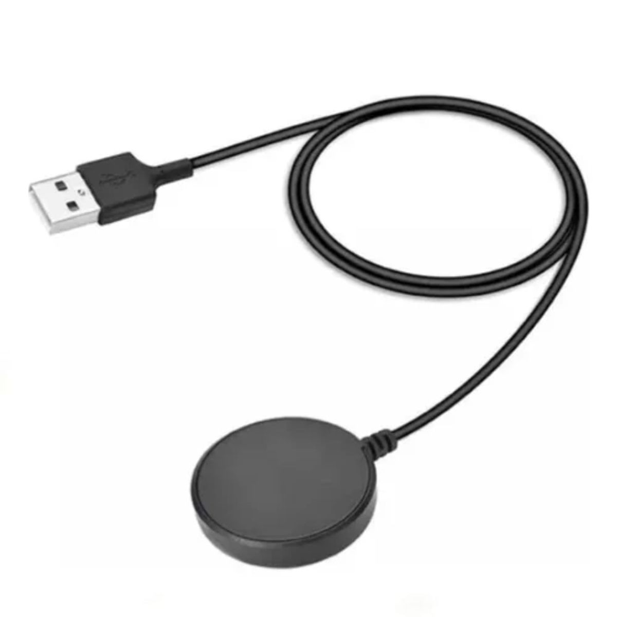 GENERICO - Cargador Magnetico Para Samsung Watch 3 y 4 Compatible - Negro