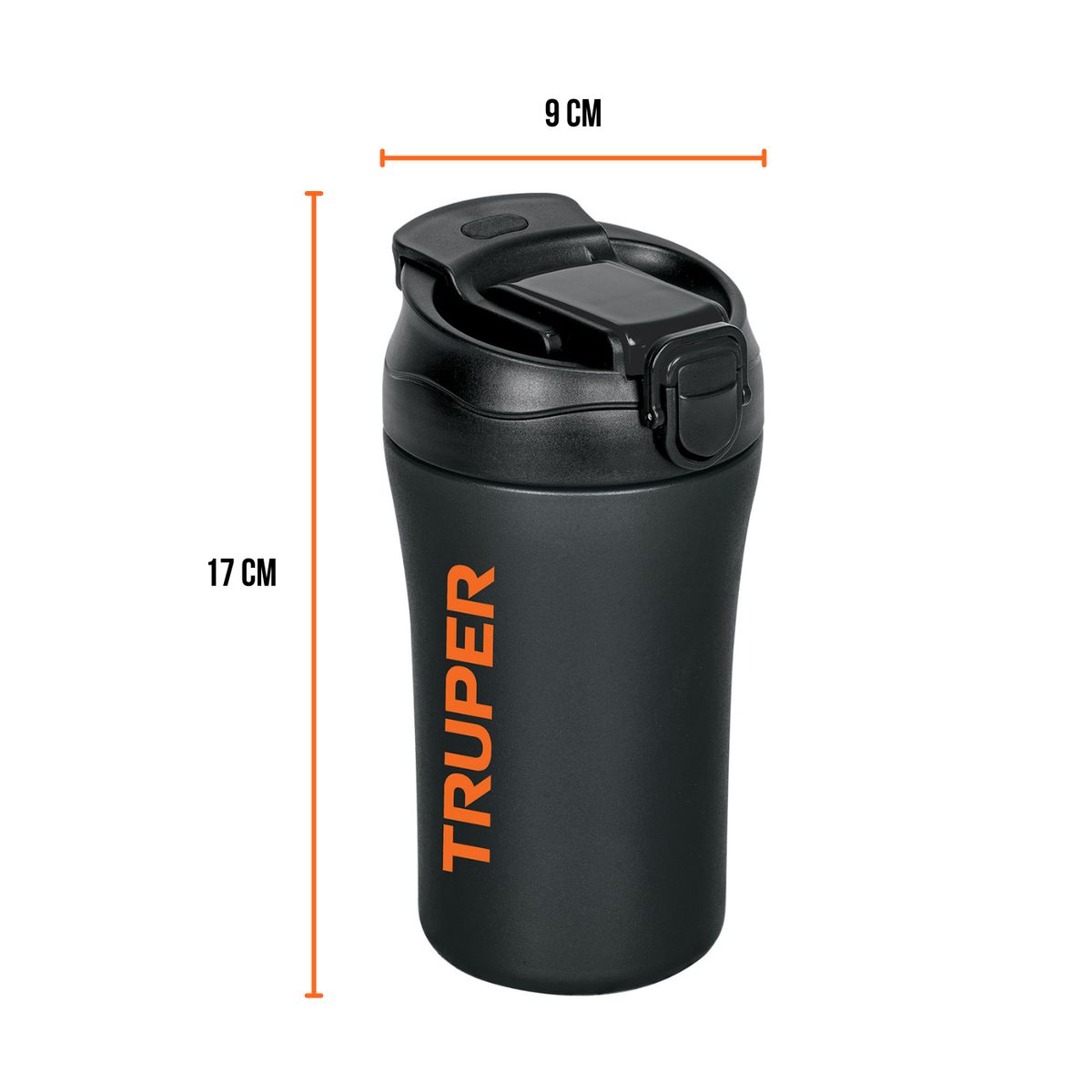 TRUPER - Termo de acero inoxidable 400ml Truper