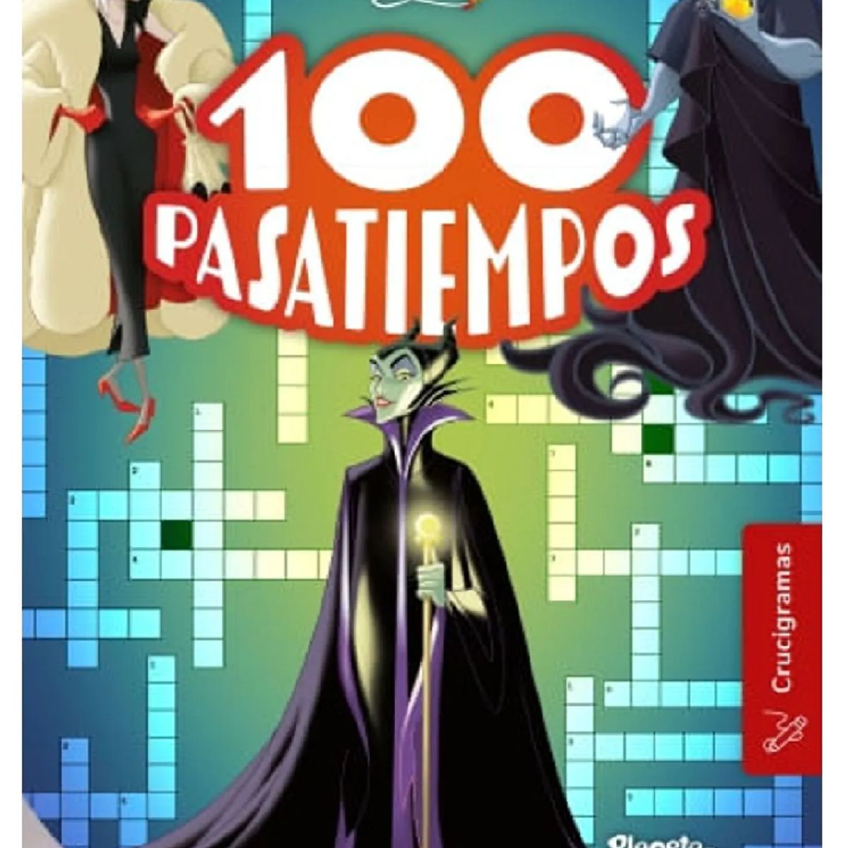 DISNEY CLASICOS - 100 Pasatiempos - Crucigramas - Disney Villanos - Disney
